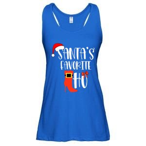 SantaS Favorite Ho Inappropriate Christmas Gift Ladies Essential Flowy Tank