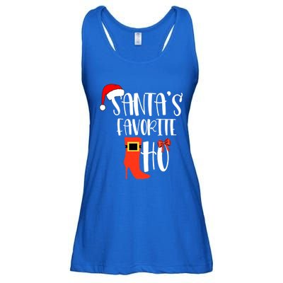 SantaS Favorite Ho Inappropriate Christmas Gift Ladies Essential Flowy Tank