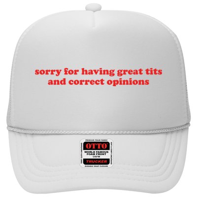 Sorry For Having Great Tits And Correct Opinions Hat