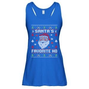 SantaS Favorite Ho Rude Offensive Ugly Christmas Funny Gift Ladies Essential Flowy Tank