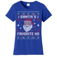 SantaS Favorite Ho Rude Offensive Ugly Christmas Funny Gift Women's T-Shirt