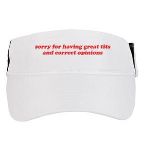 Sorry For Having Great Tits And Correct Opinions Adult Drive Performance Visor