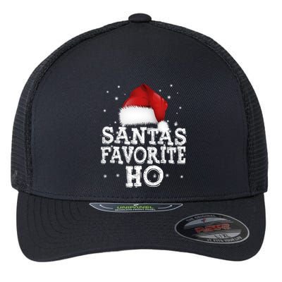 SantaS Favorite Ho Cute Christmas Holidays Pajama Gift Flexfit Unipanel Trucker Cap