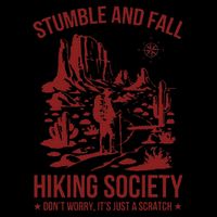 Stumble & Fall Hiking Society DonT Worry ItS A Scratch Daily Commute Backpack