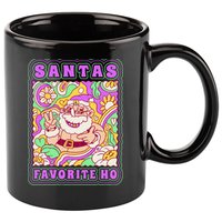 Santas Favorite Ho 11oz C Handle Ceramic Mug