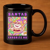 Santas Favorite Ho 11oz C Handle Ceramic Mug