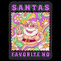 Santas Favorite Ho Drawstring Bag