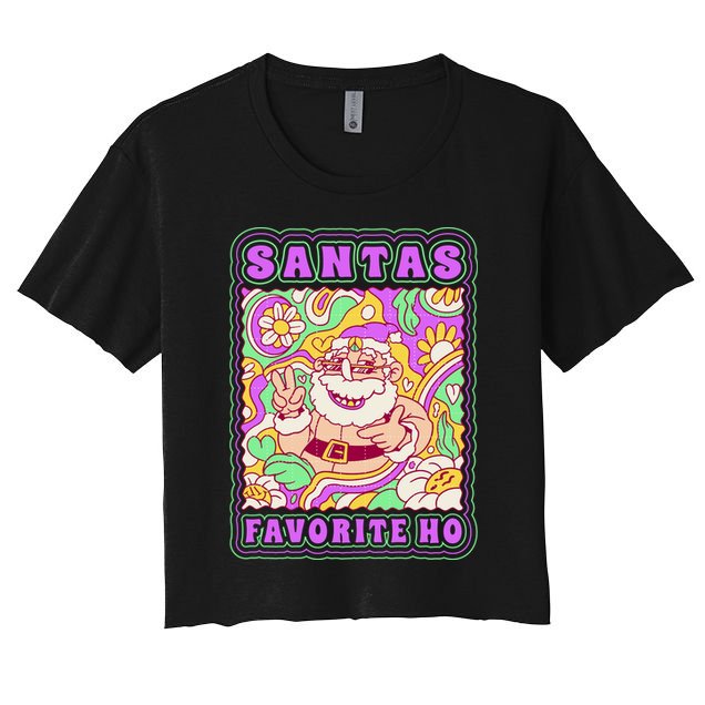 Santas Favorite Ho Crop Top