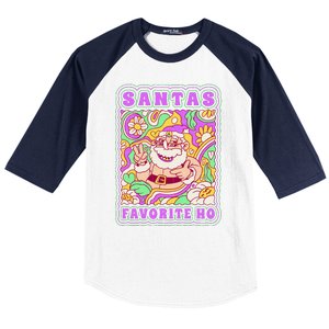 Santas Favorite Ho Baseball Sleeve Shirt