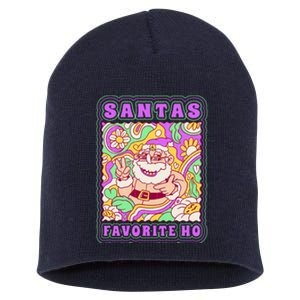 Santas Favorite Ho Short Acrylic Beanie