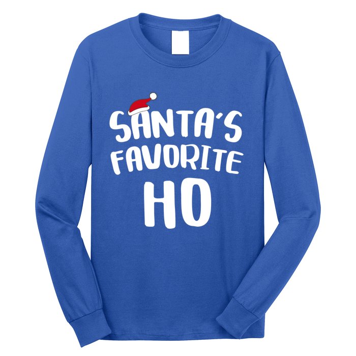 SantaS Favorite Ho Gift Christmas Gifgift Long Sleeve Shirt