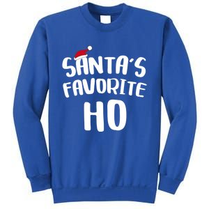 SantaS Favorite Ho Gift Christmas Gifgift Sweatshirt