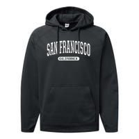 San Francisco Hoodie Swea College University Style Performance Fleece Hoodie