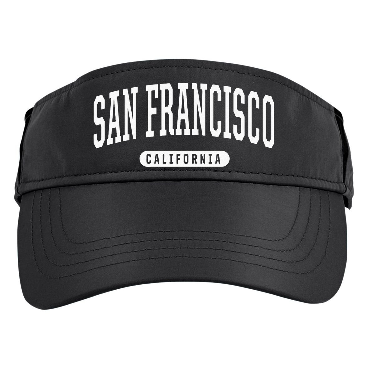 San Francisco Hoodie Swea College University Style Adult Drive Performance Visor