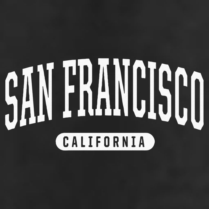San Francisco Hoodie Swea College University Style Adult Drive Performance Visor