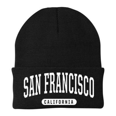 San Francisco Hoodie Swea College University Style Beanie