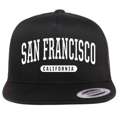 San Francisco Hoodie Swea College University Style Flatbill Hat