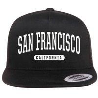 San Francisco Hoodie Swea College University Style Flatbill Hat