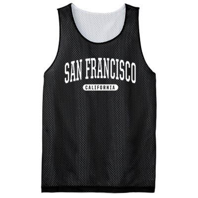 San Francisco Hoodie Swea College University Style Mesh Reversible Basketball Jersey Tank