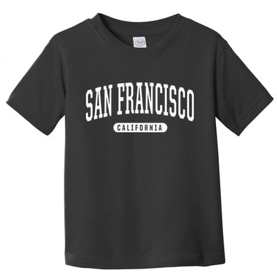 San Francisco Hoodie Swea College University Style Toddler T-Shirt