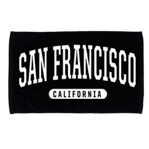 San Francisco Hoodie Swea College University Style Microfiber Hand Towel