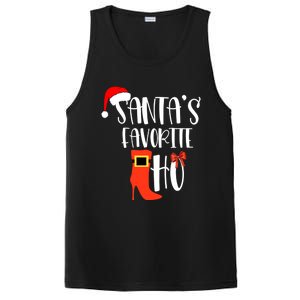 SantaS Favorite Ho Inappropriate Christmas Funny Gift PosiCharge Competitor Tank