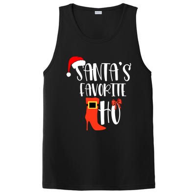 SantaS Favorite Ho Inappropriate Christmas Funny Gift PosiCharge Competitor Tank