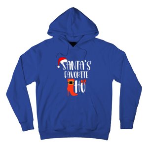 SantaS Favorite Ho Inappropriate Christmas Funny Gift Hoodie