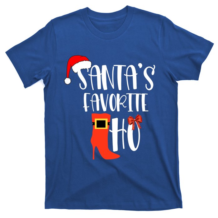 SantaS Favorite Ho Inappropriate Christmas Funny Gift T-Shirt