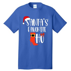 SantaS Favorite Ho Inappropriate Christmas Funny Gift Tall T-Shirt