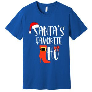 SantaS Favorite Ho Inappropriate Christmas Funny Gift Premium T-Shirt