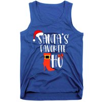 SantaS Favorite Ho Inappropriate Christmas Funny Gift Tank Top