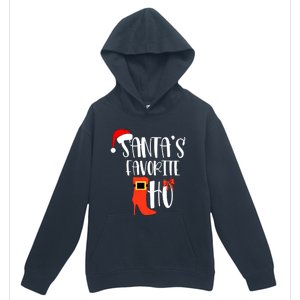 SantaS Favorite Ho Inappropriate Christmas Funny Gift Urban Pullover Hoodie