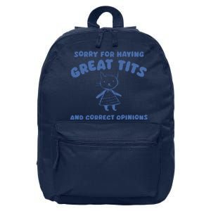 Sorry For Having Great Tits And Correct Opinions 16 in Basic Backpack