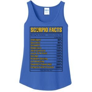 Scorpio Facts Horoscope Birthday Celebrant Meaningful Gift Ladies Essential Tank