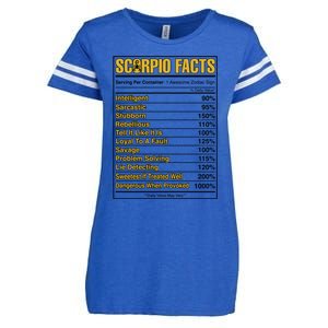 Scorpio Facts Horoscope Birthday Celebrant Meaningful Gift Enza Ladies Jersey Football T-Shirt