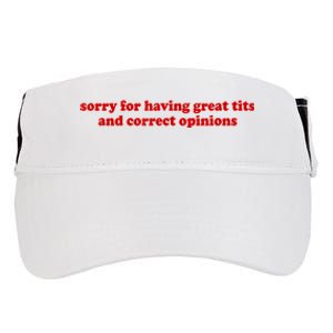 Sorry For Having Great Tits And Correct Opinions Adult Drive Performance Visor