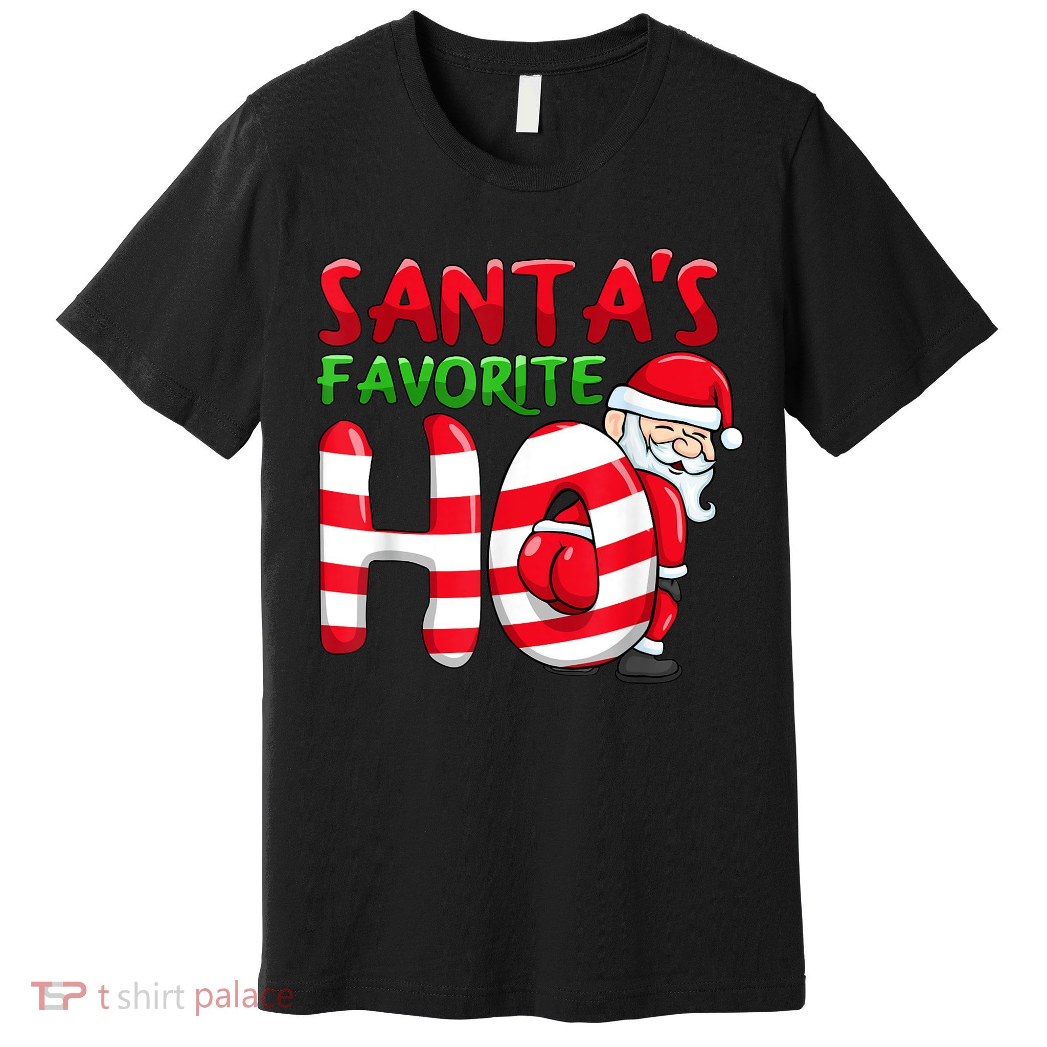 Santas Favorite Ho Santa Favourite Ho Funny Girls Christmas Premium T-Shirt