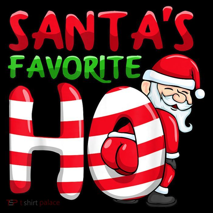 Santas Favorite Ho Santa Favourite Ho Funny Girls Christmas Premium T-Shirt