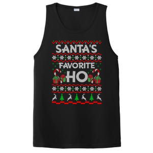 SantaS Favorite Ho Cool Gift Xmas Ugly Christmas Sweater Gift PosiCharge Competitor Tank