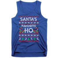 SantaS Favorite Ho Cool Gift Xmas Ugly Christmas Sweater Gift Tank Top