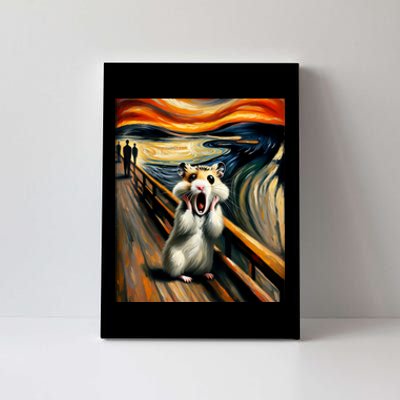 Scream For Hamster Lovers | Artistic Hamster Canvas