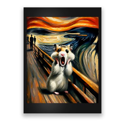 Scream For Hamster Lovers | Artistic Hamster Poster