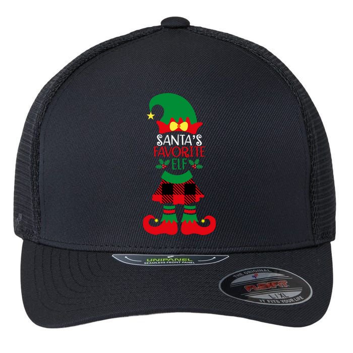 Santa's Favorite Helper Flexfit Unipanel Trucker Cap