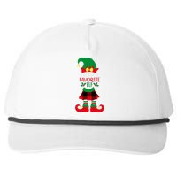 Santa's Favorite Helper Snapback Five-Panel Rope Hat