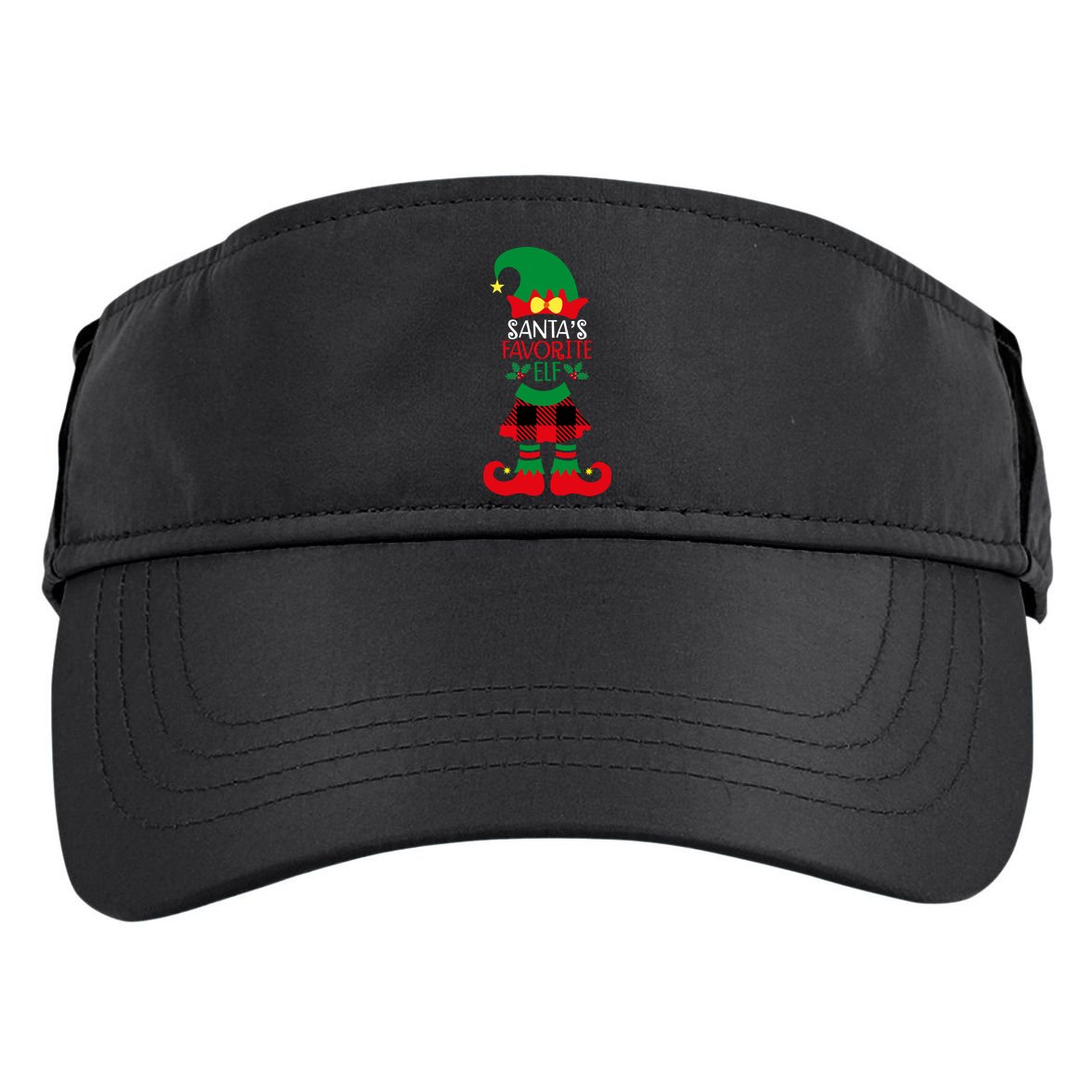 Santa's Favorite Helper Adult Drive Performance Visor