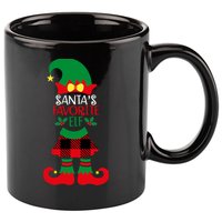 Santa's Favorite Helper 11oz C Handle Ceramic Mug