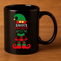 Santa's Favorite Helper 11oz C Handle Ceramic Mug