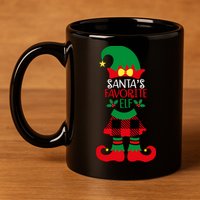 Santa's Favorite Helper 11oz C Handle Ceramic Mug