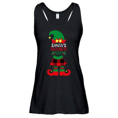 Santa's Favorite Helper Ladies Essential Flowy Tank